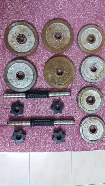 Chrome Plate | Dumbells | Weights 20kg