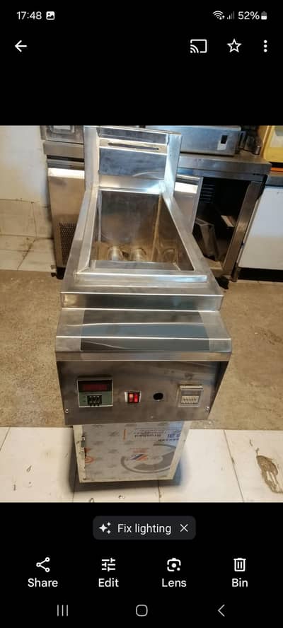 Deep fryer conveyor oven deck oven Rinnai fryer brost machine