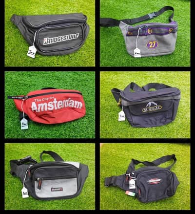 Back packs and Belt Pouches