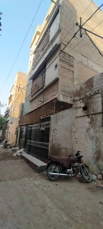 Norrh karachi main UP mhor 83 Gaz G+3 behtreen house