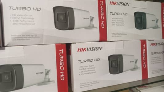 Hikvision CCTV Camera Package – 4 Cameras | Complete Set