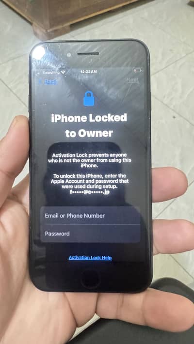 Iphone SE 2020 id lock