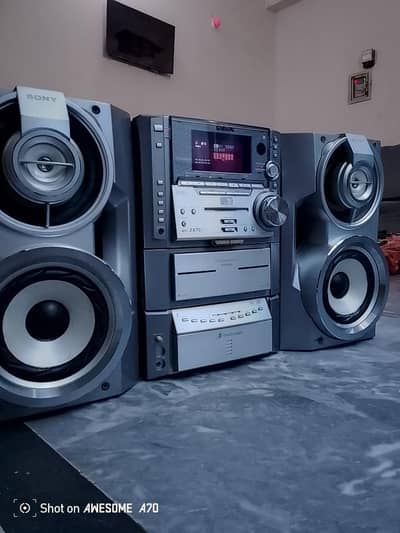 SONY zx70 mini hi-fi component sound system
