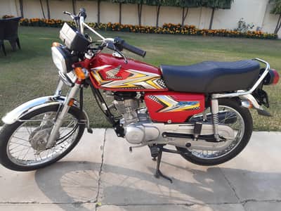 Honda CG 125 for Sale – 6500 KM Driven