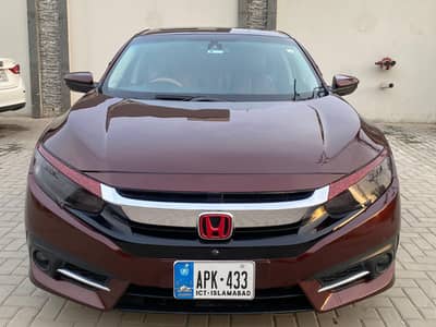 honda civic mahroon beauty