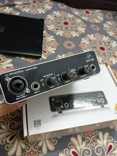 Behringer U-PHORIA UMC22 2×2 USB Audio Interface