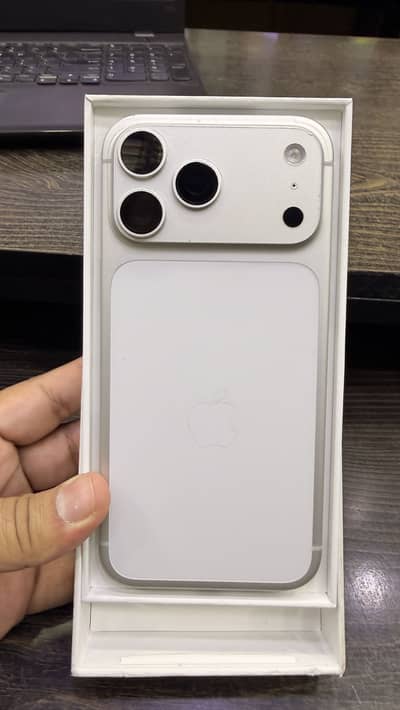 Iphone 17 Pro Max LLA 256gb silver Non PTA Factory unlock