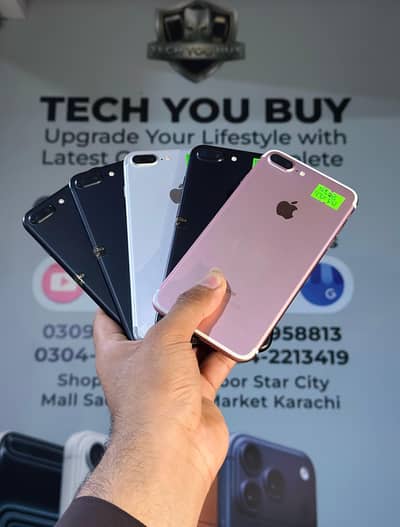 Iphone 7 Plus 128GB Non Pta Original Panel Good Condition Battery 85+