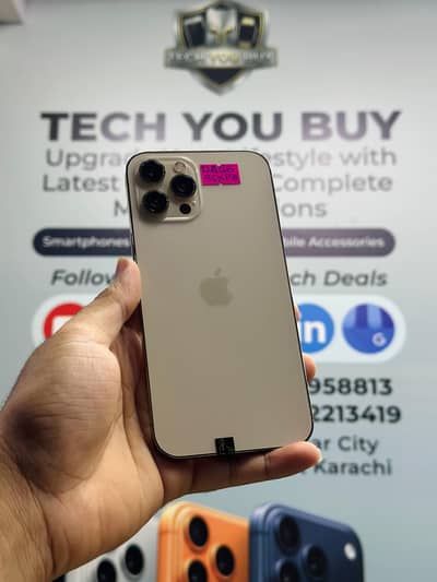 Apple Iphone 12 Pro Max 128GB Pta Approved 95% Battery