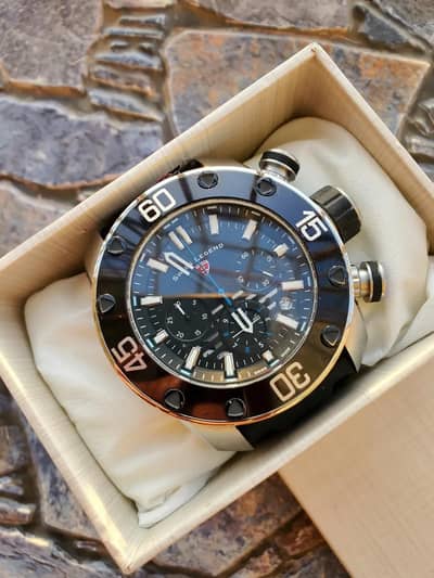 Swiss Legend Lionpulse SL-10617SM 01 BLS Men’s Swiss Chronograph watch