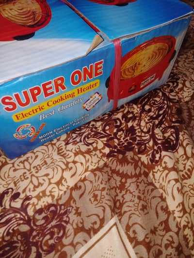 Electric cooking heater