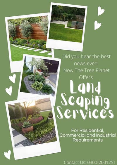 Planets and land scaping service