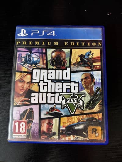Gta 5 Premium edition for PS4
