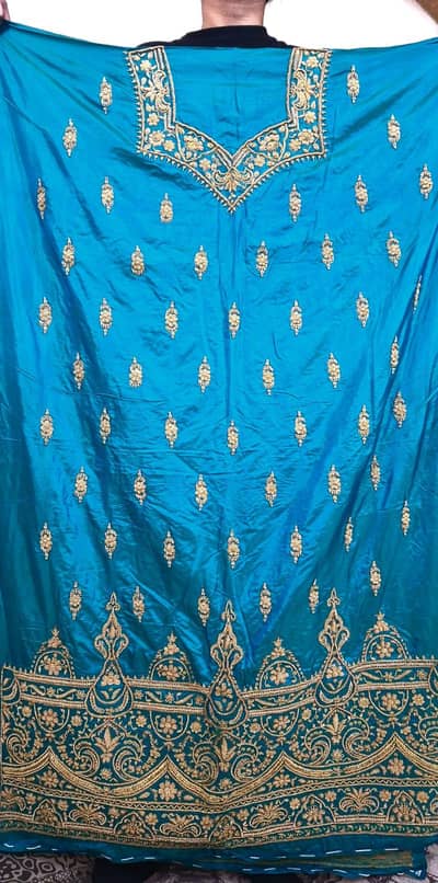 Pure Katan Silk | Handcrafted Dapka | Heritage 3 Piece