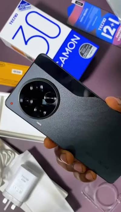 Tecno Camon 30 Complete Box