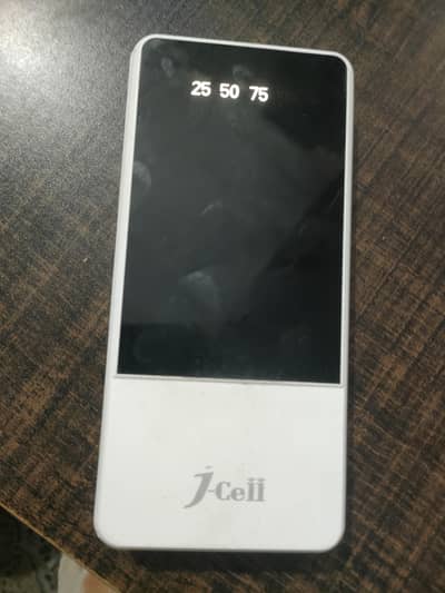 J Cell power bank 15000 mAh fast charging