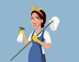 Maid Required for full time