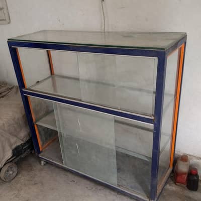 Glass Display Showcase | شیشے کی شوکیس | Good Condition