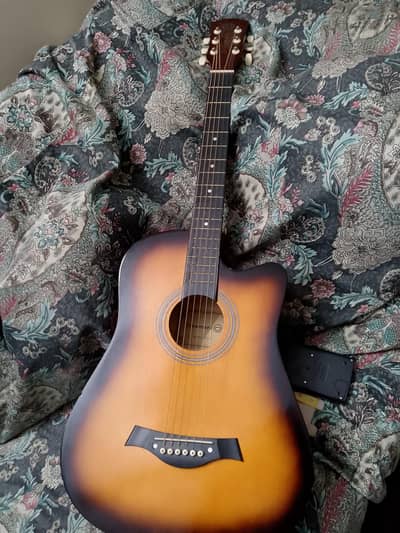 Sunburst guitar by dreamers