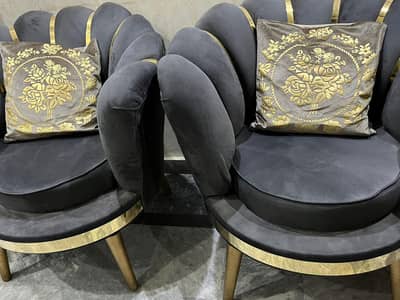 Brand new grey sofa chairs for saleee