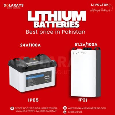 Livoltek lithium battery 51.2 V /100A