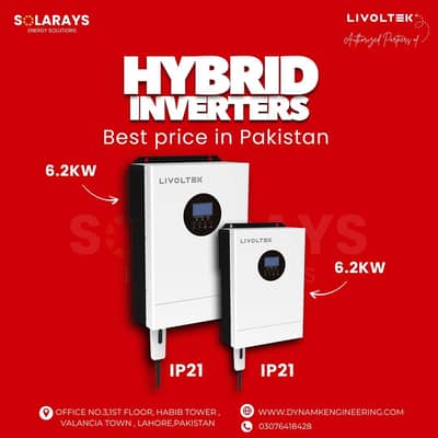 Livoltek inverter 6.2 kw