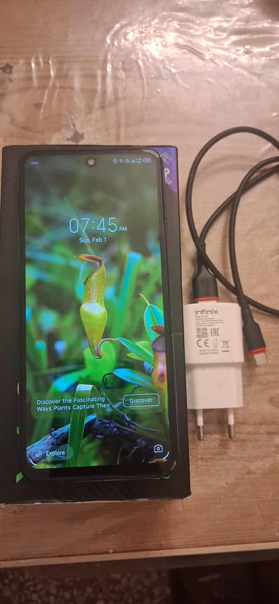 Infinix zero x neo 8/128 pta approved phone with box and charger
