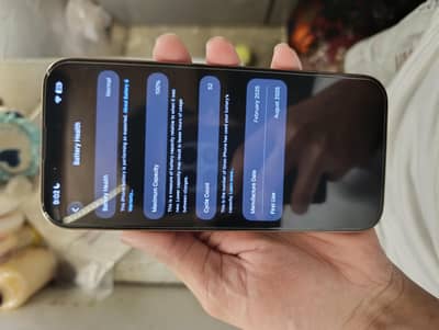 I phone 16 Pro max desert titanium