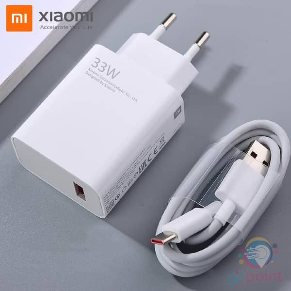 100% Original ANDROID MICRO USB MI 33 W Xiaomi Mi 33W Turbo Fast Charger USA Original Adapter with MICRO USB Cable - White (MDY-11-EZ) Mobile , Laptop , Tablet & all Other Devices Charger