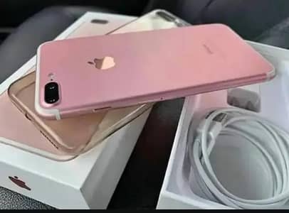 iPhone 7 plus 128 GB with box my WhatsApp number 03477298721