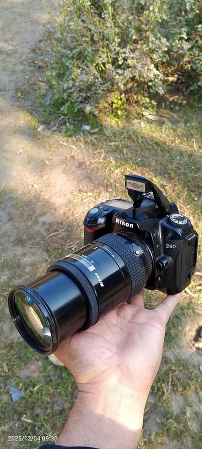 Dslr D90 Nikon Camra Lanz  35.135mm AF NiKOR  Atuo