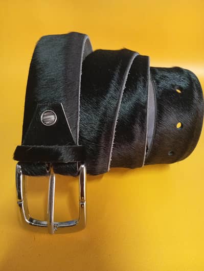 Leather Fur Belts