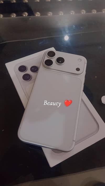 17 Pro Max 512 GB Non PTA Physical+esim