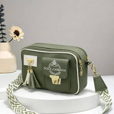 Structured cross embossed  faux leather shoulder bag