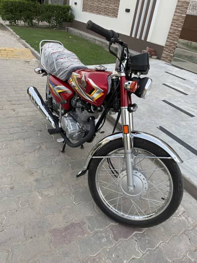 Cg 125 brand new condition