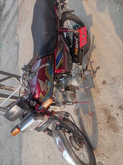Good condition Honda cd70 2021model for sale