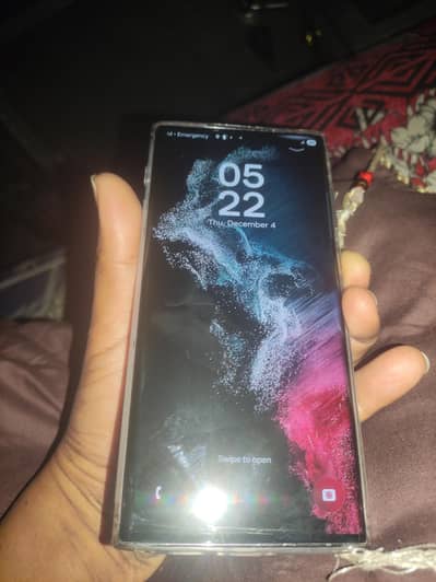 s22ultra for urgent sale non PTA SIM time full