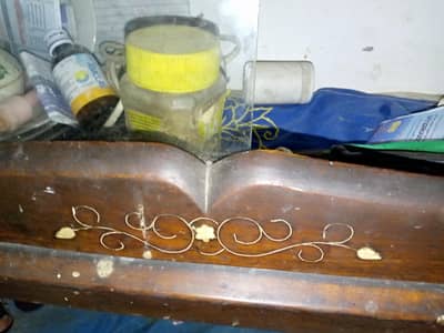 wooden victorian style showcase