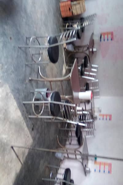 16 adad Steal Chairs