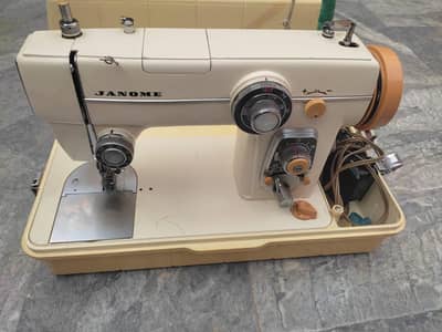 original janome Japani with multiple design very less used like as new