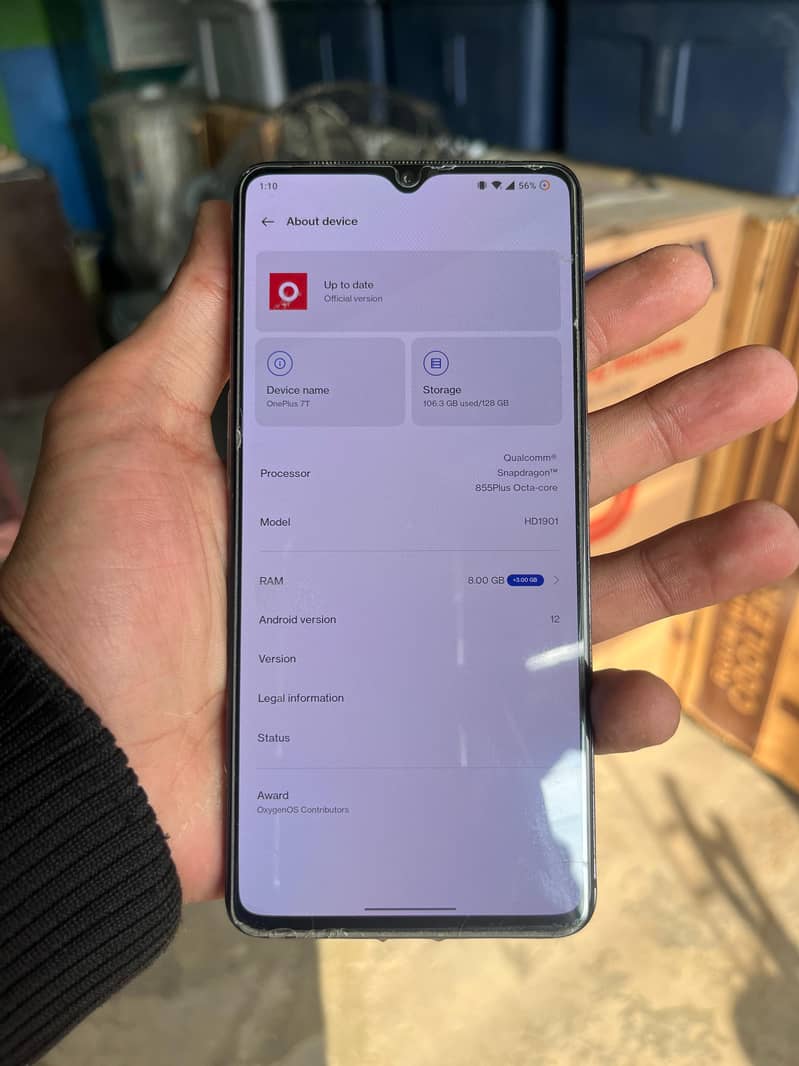 OnePlus 7t Global Version 1