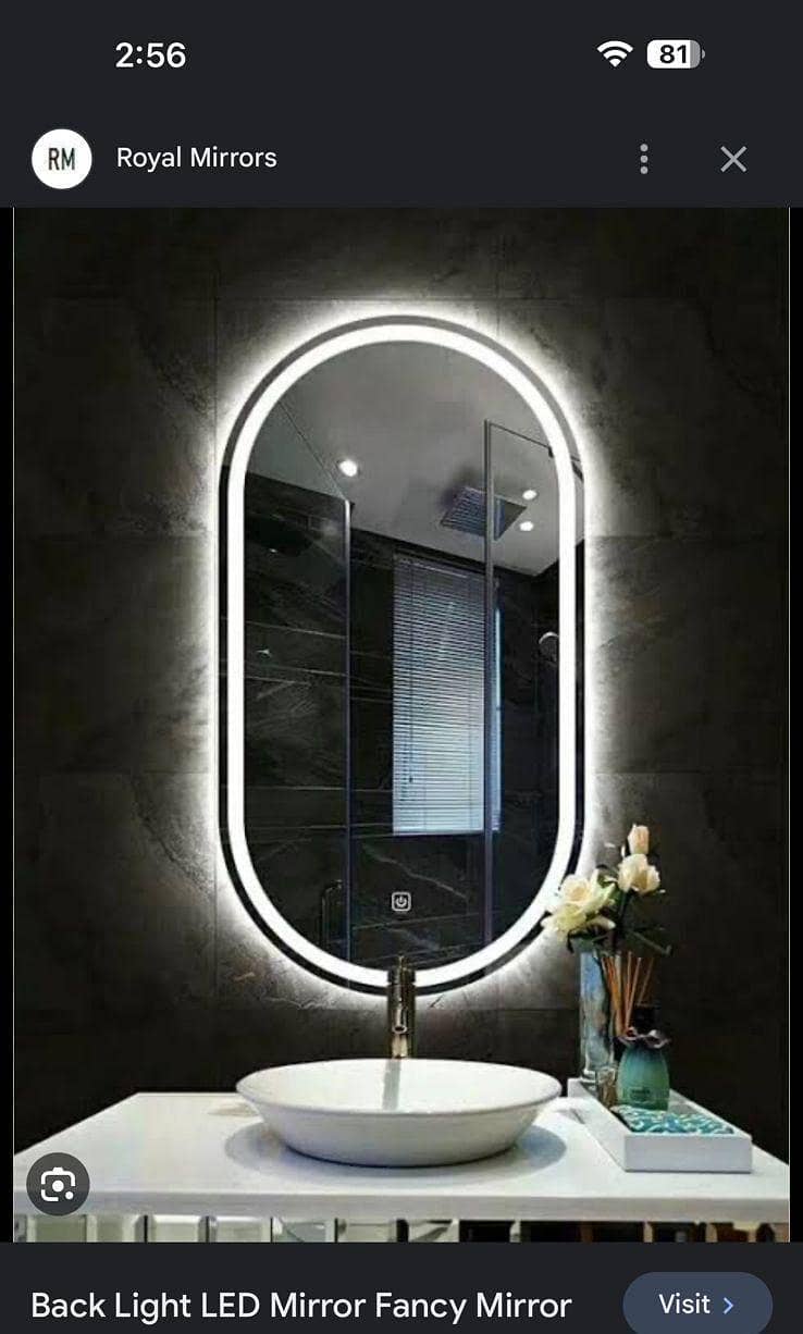 LED mirror 9