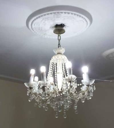 Glass Chandelier
