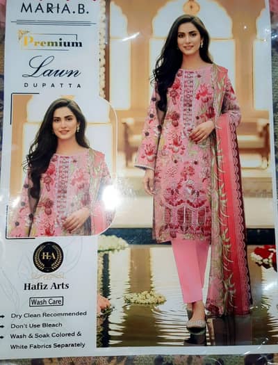 Printed and Embroidered Suit