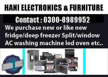 Apne LIKE NEW (FRIDGE & DEEP FREEZER) fori sell kijiye sirf aik call p