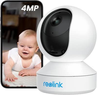 REOLINK E1 Pro 3K PT Wi-Fi Indoor Camera for Baby & Pet Monitoring, A