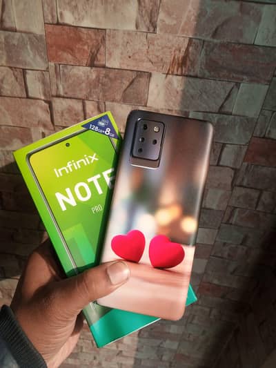Infinix note 10 pro 8/128 gb G95 gaming processer