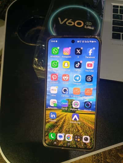 Vivo V60 Lite 5G (12/256GB)–1 Month Used | Brand New Condition
