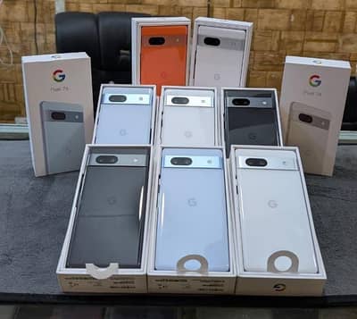 Google pixel 7a official PTA with box (7,7pro,8,8pro,9,9pro,9proxl