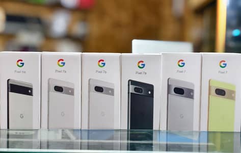 Google Pixel  7a Official PTA  (7,7pro,8,8pro,9,9pro,9pro xl) WITH BOX